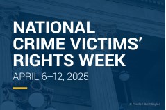 Healing through Connection for National Crime Victims Rights Week